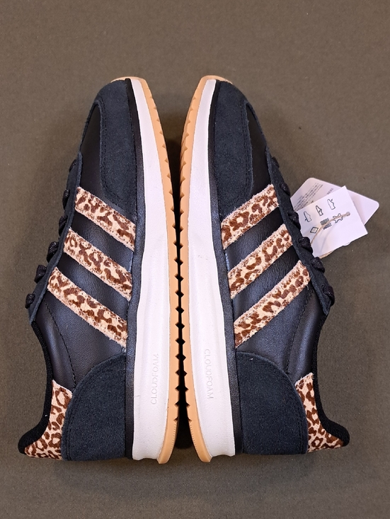 Adidas Run 70s 2.0 Shoes - Color: Black/Beige/Brown - Size: Women 7.5 - Picture 7 of 10
